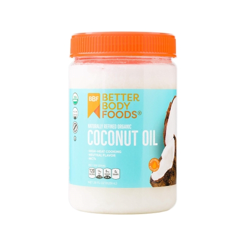 BetterBody Foods Organic Refined Coconut Oil 